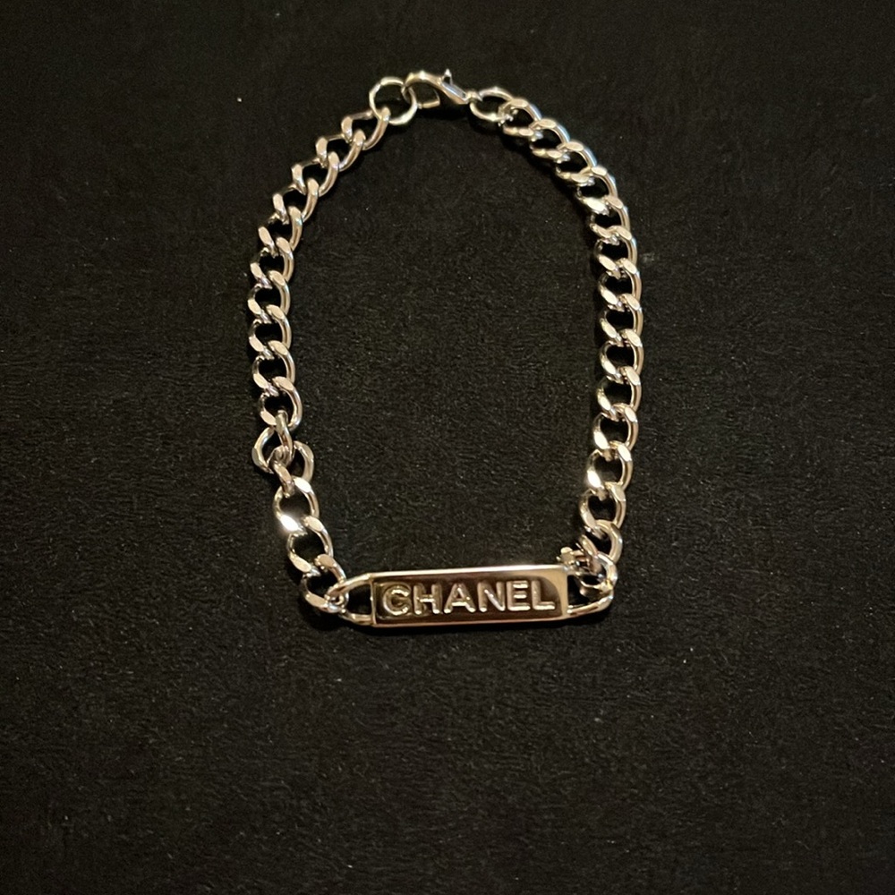 Silver Chain Charm Bracelet - Picture 4 of 17
